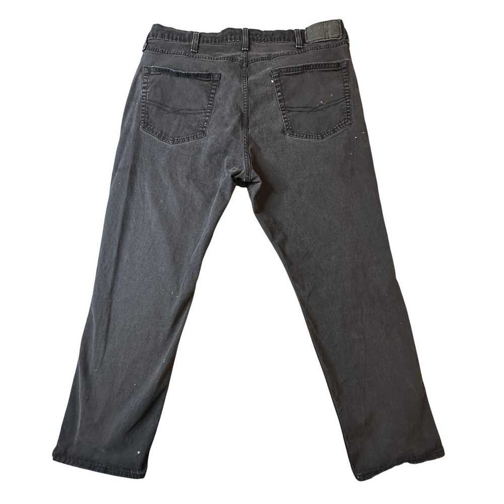 Signature by Levi Strauss Jeans Mens 36x27 Black Athletic Fit YKK Zip Fly